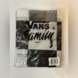Vans Family Checkered Black and White